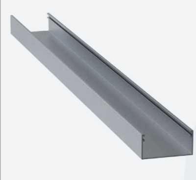 Set U - profiel 3 Rail 2600 mm (2 Stuks) - Veranda XL