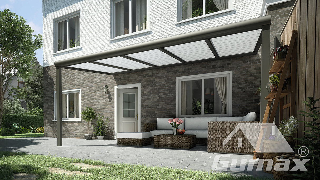 Gumax Automatische zonwering 4,06 x 3m - Veranda XL